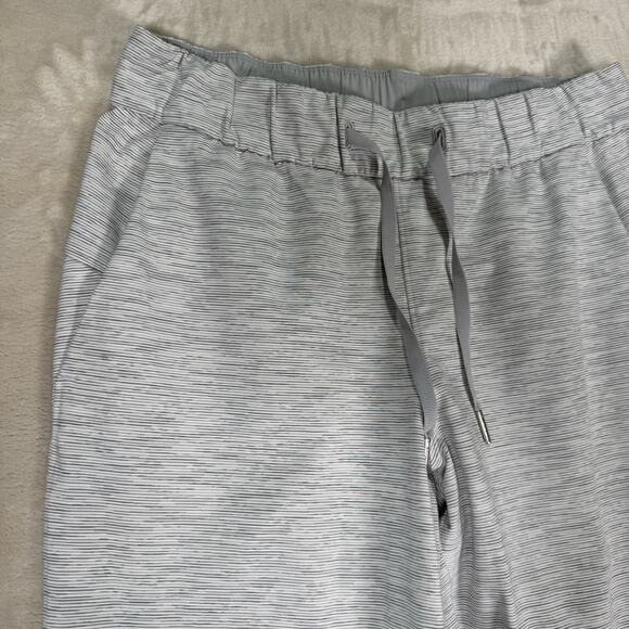 LULULEMON On The Fly Pants Luxtreme Battleship Gray Full Length 27” Womens Sz 6 - Picture 2 of 8